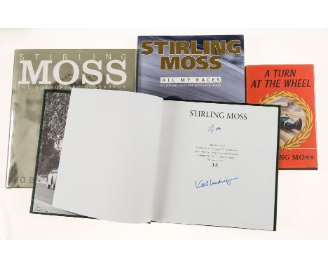 NO RESERVE Ludvigsen (Karl) Stirling Moss Racing with the Maestro, number 13 of 100 copies, signed by Stirling Moss and the a