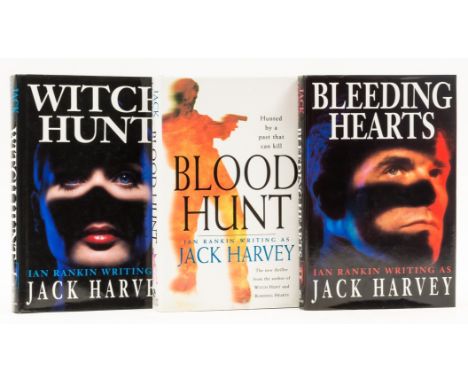 NO RESERVE [Rankin (Ian)] "James Harvey".  Witch Hunt, slight cracking to gutter at title, 1993; Bleeding Hearts, 1994; Blood