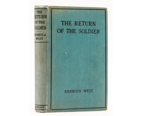 NO RESERVE West (Rebecca) The Return of the Soldier, first edition, contemporary pencil ownership inscription to front free e