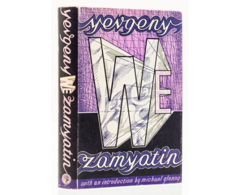 Zamyatin (Yevgeny) We, first English edition, light abrasion mark to front free endpaper where pencil erased, original cloth,