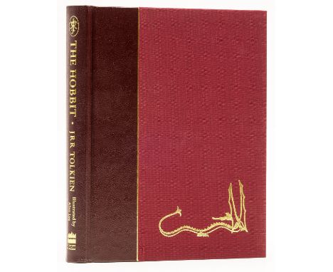 Lee (Alan).- Tolkien (J.R.R.) The Hobbit, one of 600 copies specially bound and illustrated by Alan Lee, signed by the illust