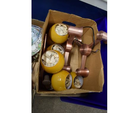 PAIR OF CERAMIC WALL LIGHTS