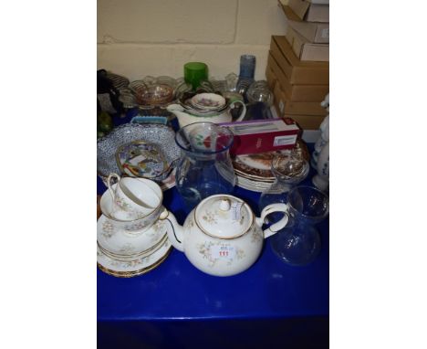 CERAMIC ITEMS INCLUDING A WILLIAM ADAMS DISH