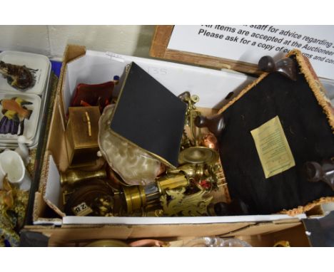 METAL WARES AND BRACKET CLOCKS