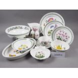 A Portmeirion Botanic part combination service, including serving dishes, cruet, etc