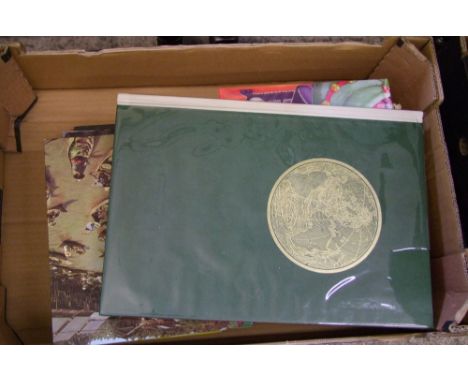 A collection of books including vintage football theme items: plus 2 1960's Readers Digest books, Book of World Travel and Gr