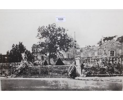 Norman Ackroyd, signed Limited Edition etching, ' Chateau Beychevelle ', No. 73 / 150, 37 x 50cm 