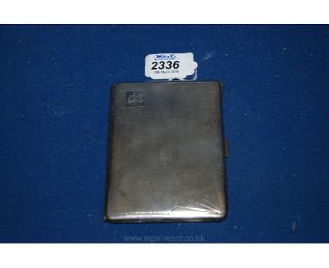 A Silver Cigarette Case.