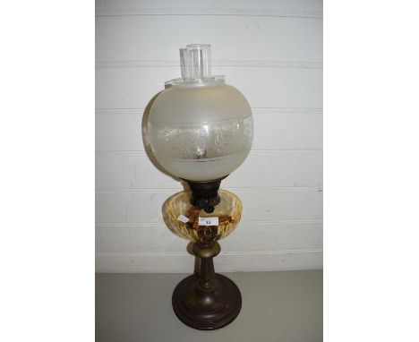 LATE 19TH/EARLY 20TH CENTURY OIL LAMP