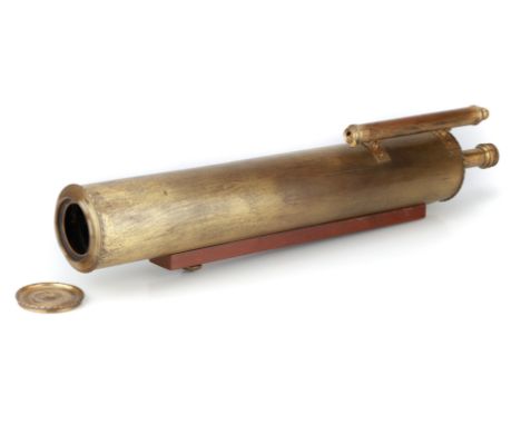 A 4" Georgian Reflecting Telescope, Thomas Wright,English, c.1750, engraved to the inside of the tube cap, 'THO: WRIGHT Instr