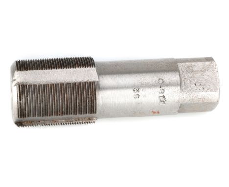 A Royal Microscopical Society Objective Thread Tapan RMS objective thread tap stamped RE 36, age unknown,For Similar see RMS 