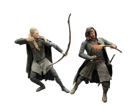 Lord of the Rings 1/4 scale Aragorn &amp; Legolas (2)