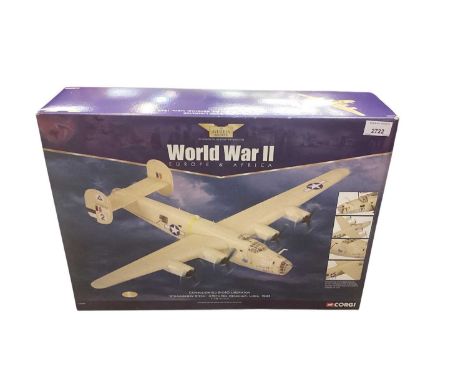 Corgi Aviation Archive 1:72 scale model of a B-24D Liberator aircraft, boxed.