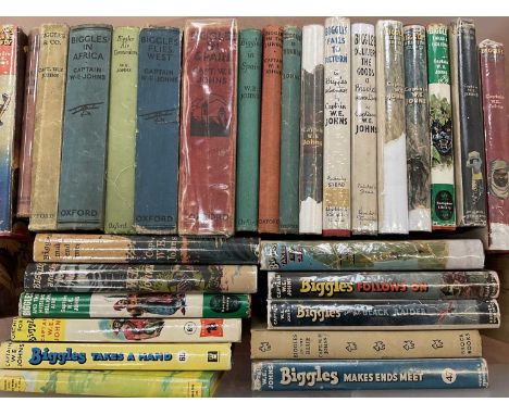Collection of Biggles books, including some first editions. (30)