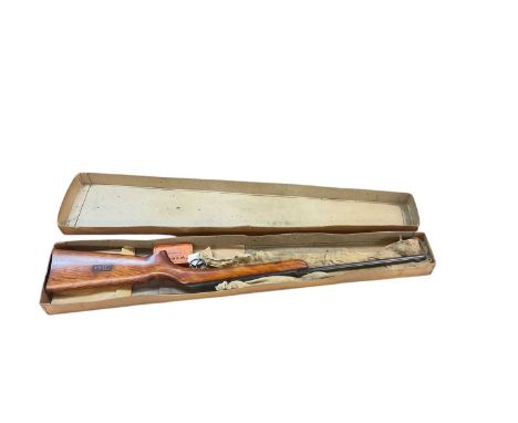 Vintage BSA "Cadet" .177 air rifle, numbered B20103, (the metalwork retaining all original finish) in original cardboard box.