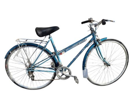 Vintage Mercian Cycles bicycle in blue metallic finish.Please note : This lot is not located at our Wyncolls Road saleroom bu