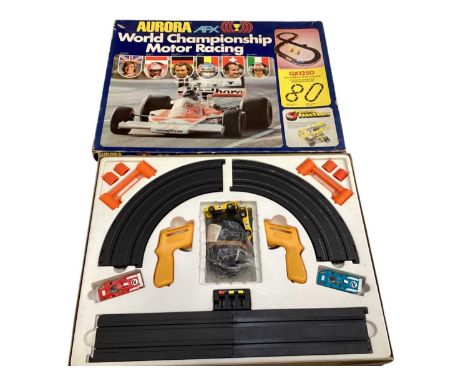 Vintage (c1970's) Aurora AFX GX1250 World Championship Motor Racing set, boxed (1)