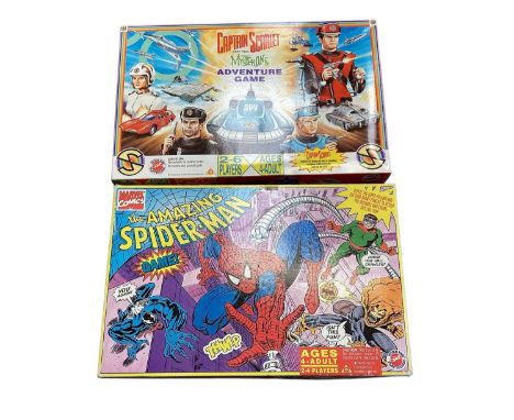 The Old Timer Express Radio Controlled train set, Captain Scarlett Adventure Game and The Amazing Spiderman Game, plus others