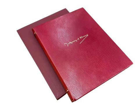 Nigel Hamilton - Monty, The man behind the Legend, signed limited edition, in fine Zaehnsdorf binding and slip caseMinor mark