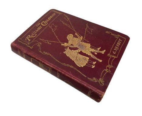 E Nesbit - Railway children, 1906 first edition in tooled cloth binding