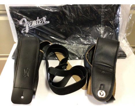 Three Levy Bass/Guitar straps &amp; Fender Rumble 210 Amp Cover