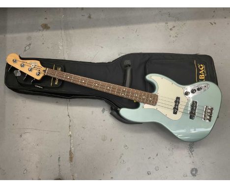 Fender Jazz bass, Mexican made, circa 1991, in soft case by Warwick