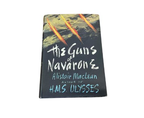 Alistair Maclean - Guns of Navarone, signed 1957 first edition, with dust jacket 