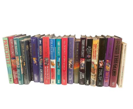 Terry Pratchett - good collection of signed first edition publications, signed by Pratchett and collaborators, some dated, 19