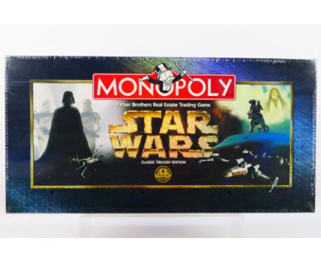 Hasbro - Monopoly - Parker - An unopened Star Wars Classic Trilogy Edition Edition Monopoly set 1997 issue. This set is still