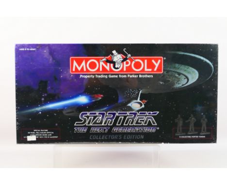 Hasbro - Monopoly - An unopened Star Trek The Next Generation Collector's Edition Monopoly set 1998 issue. This set is still 