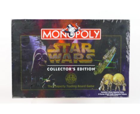 Hasbro - Monopoly - An unopened Star Wars Collector's Edition Monopoly set 1997 issue. This set is still factory shrink wrapp