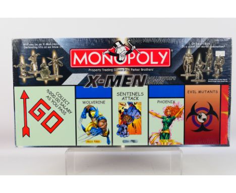 Hasbro - Monopoly - An unopened X-Men Collector's Edition Monopoly set year 2000 issue. This set is still factory shrink wrap