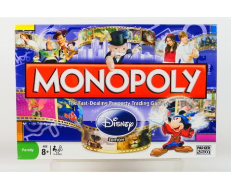 Hasbro - Monopoly - An unopened Disney Edition Monopoly set 2008 issue. This set is still factory shrink wrapped so appears M