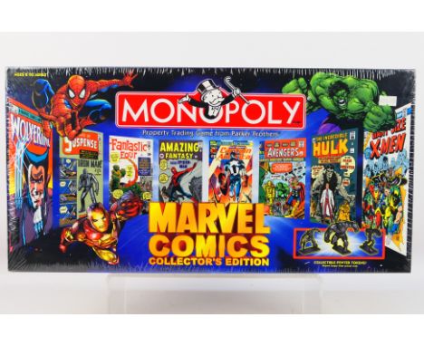 Hasbro - Monopoly - An unopened Marvel Comics Collector's Edition Monopoly set 1999 issue. This set is still factory shrink w