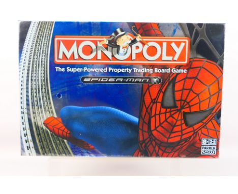 Hasbro - Monopoly - An unopened Spider-man Edition Monopoly set 2007 issue. This set is still factory shrink wrapped so appea