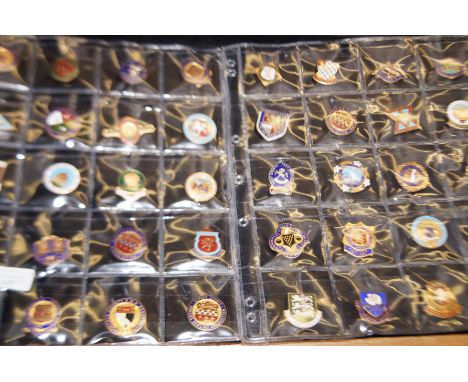 50 Vintage Enamel Bowling Badges 