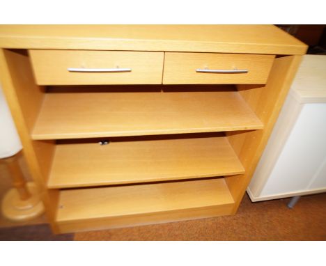 Mcdonagh book shelf with 2 draws 