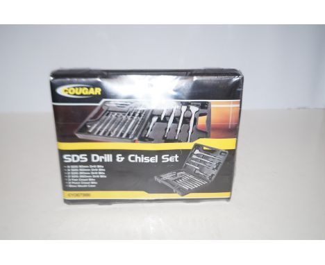 Cougar SDS drill and chisel set