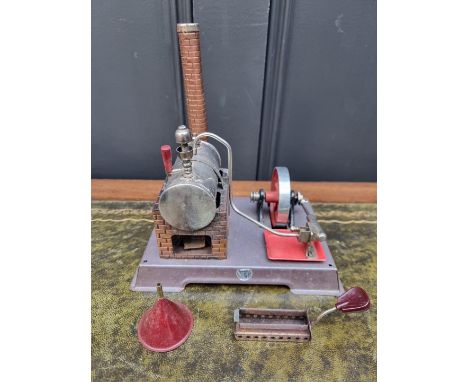 A Willesco stationary steam engine,&nbsp;20cm wide. 
