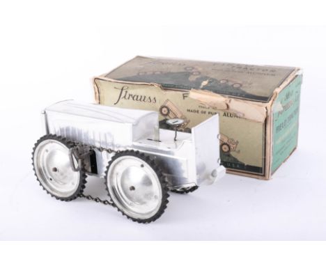 Ferdinand Strauss New York,  Field Tractor, aluminium, boxed.