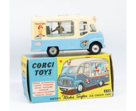 Corgi Toys, Smiths Mr Softy Ice cream Van, 428 boxed.