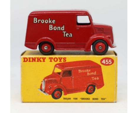 Dinky Toys, Trojan Van Brook Bond Tea, 455 boxed.