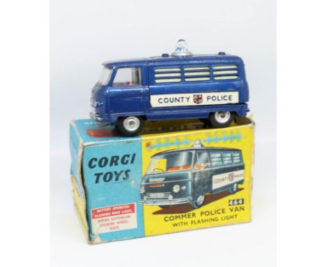 Corgi Toys, Commer Police Van with flashing light, 464 boxed.