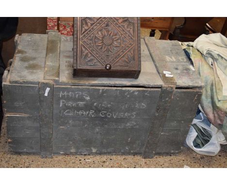 Vintage pine trunk