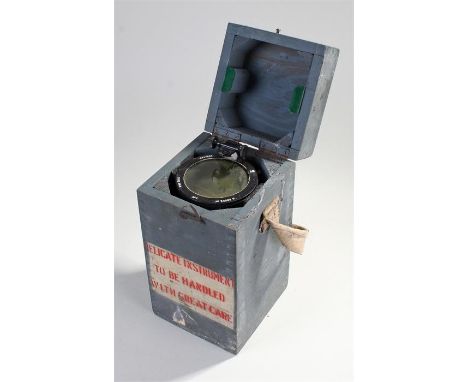Air Ministry compass, Type 06A, cased 