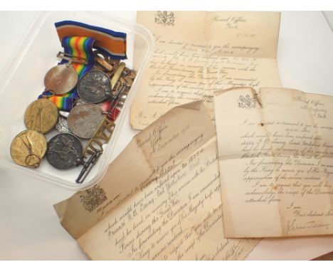 Collection of mixed WWI and WWII medals victory and defence TA-086421 PTE D Grieves ASC 16554 PTE G B Laing E York R with mil