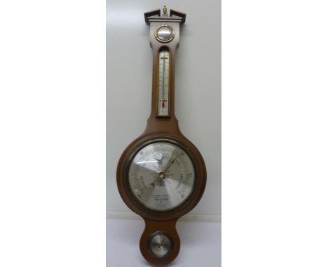 A Comitti London barometer and thermometer