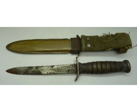 A U.S. dagger, the blade marked USM3 Imperial