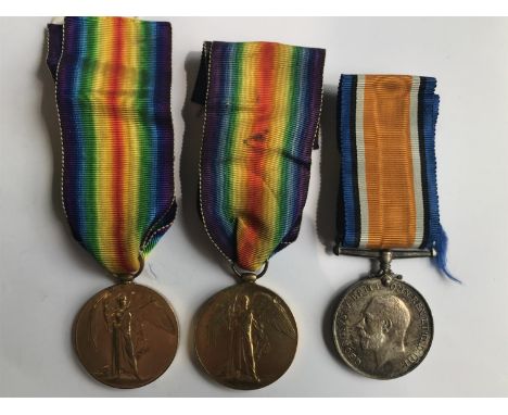 A GREAT WAR PAIR AND POSSIBLE FAMILY GROUP. A First World War pair comprising War Medal and Victory Medal to 189211 2 Cpl F.F