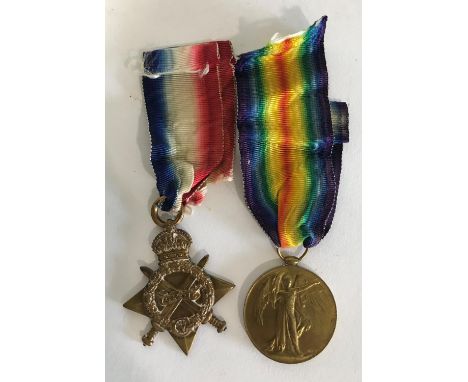 A GREAT WAR PAIR TO A MILITARY MEDAL RECIPIENT. A First World War pair comprising 1914-15 Star and Victory Medal named to G (